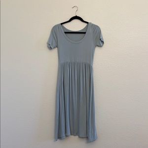 Dusty Blue Dress